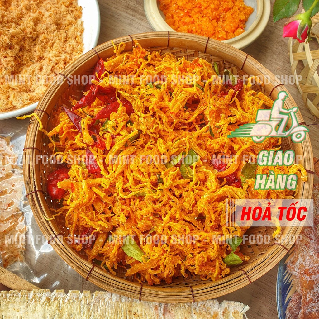Khô Gà Lá Chanh Loại 1 Lon 300gr