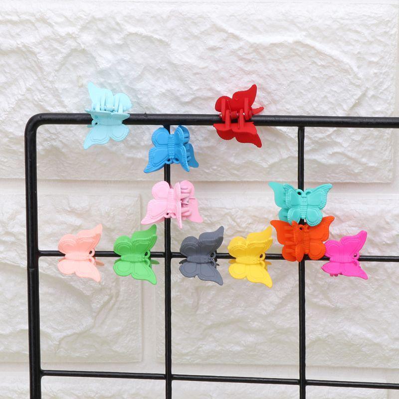 20 kẹp tóc hình bướm mini nhiều màu