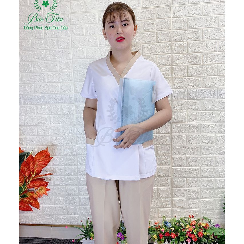 Bộ Đồng Phục Spa Hàn Quốc Cao Cấp Đẹp, Sang Trọng Giá Cực Tốt