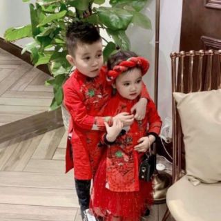 ÁO DÀI CÁCH TÂN CHO BÉ