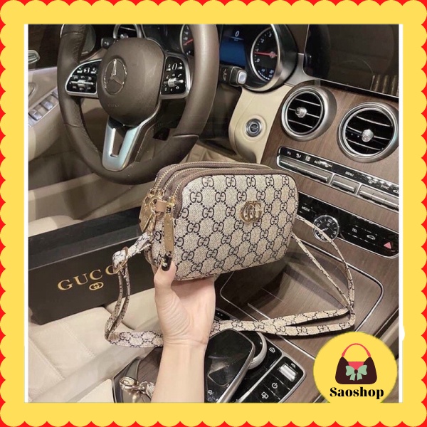 Túi xách đựng dt nữ đeo chéo thời trang, túi xách nhiều ngăn