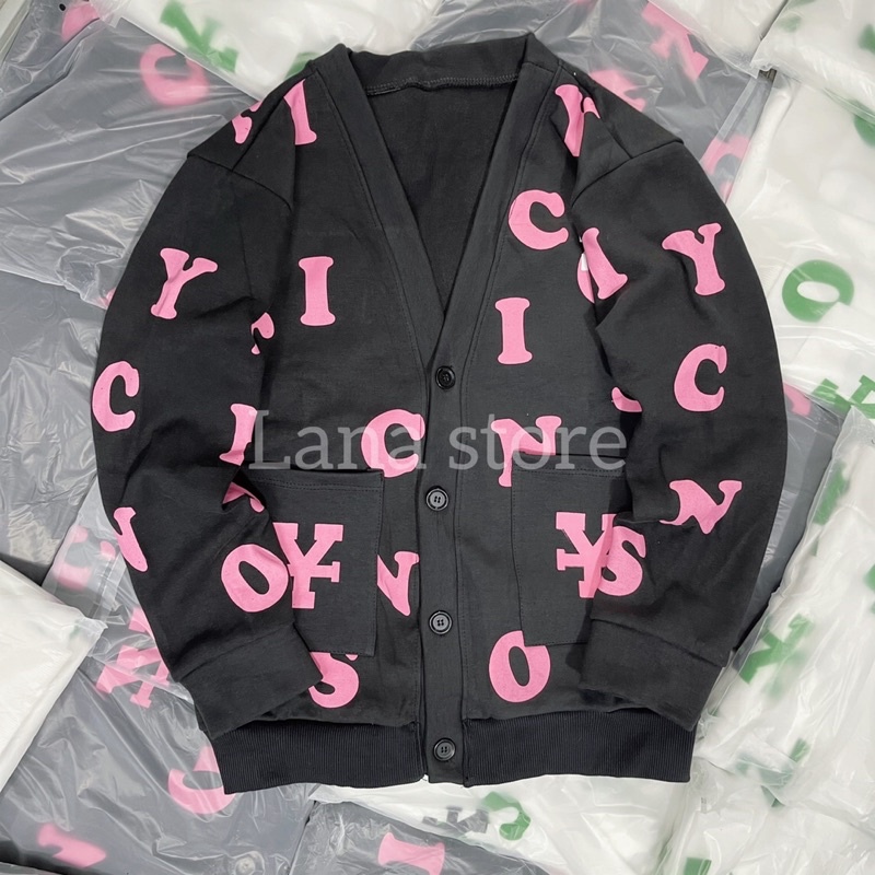 [Ảnh Thật] Áo Khoác Cardigan Nỉ Bông Chất Đẹp Hotrend❤️Áo Khoác Nỉ Dirty.Coin Hoạ Tiết Chữ In