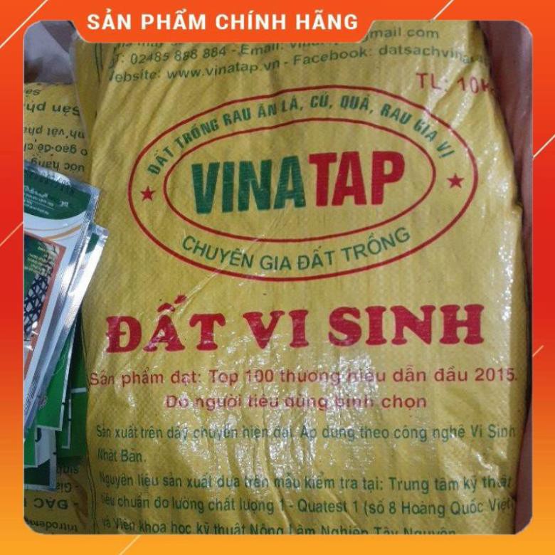 Đất vi sinh VINATAP bao 10kg.
