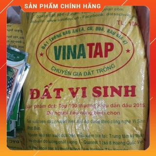 Đất vi sinh VINATAP bao 10kg.