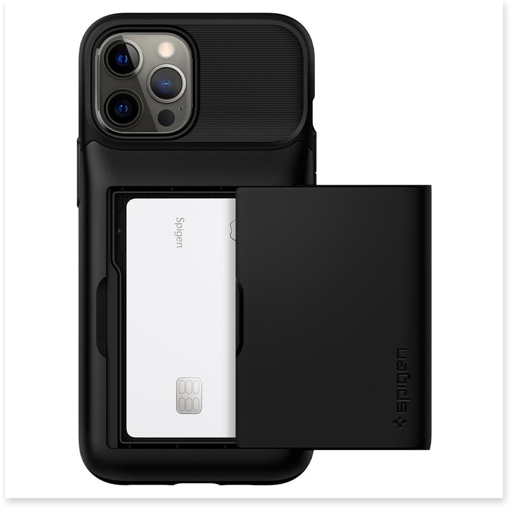 Ốp Spigen iPhone 12 Pro Max/ 12 Pro/ 12 Slim Armor Wallet