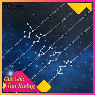 HG0203 Vòng tay mặt hình cung hoàng đạo may mắn đính đá cho nữ