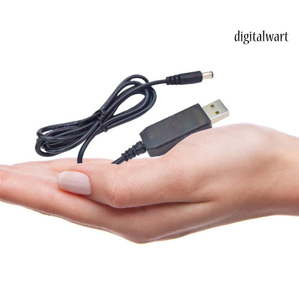 Dây cáp tăng áp nguồn USB DC 5V sang 8.4V/9V/12V 5.5x2.1mm | BigBuy360 - bigbuy360.vn