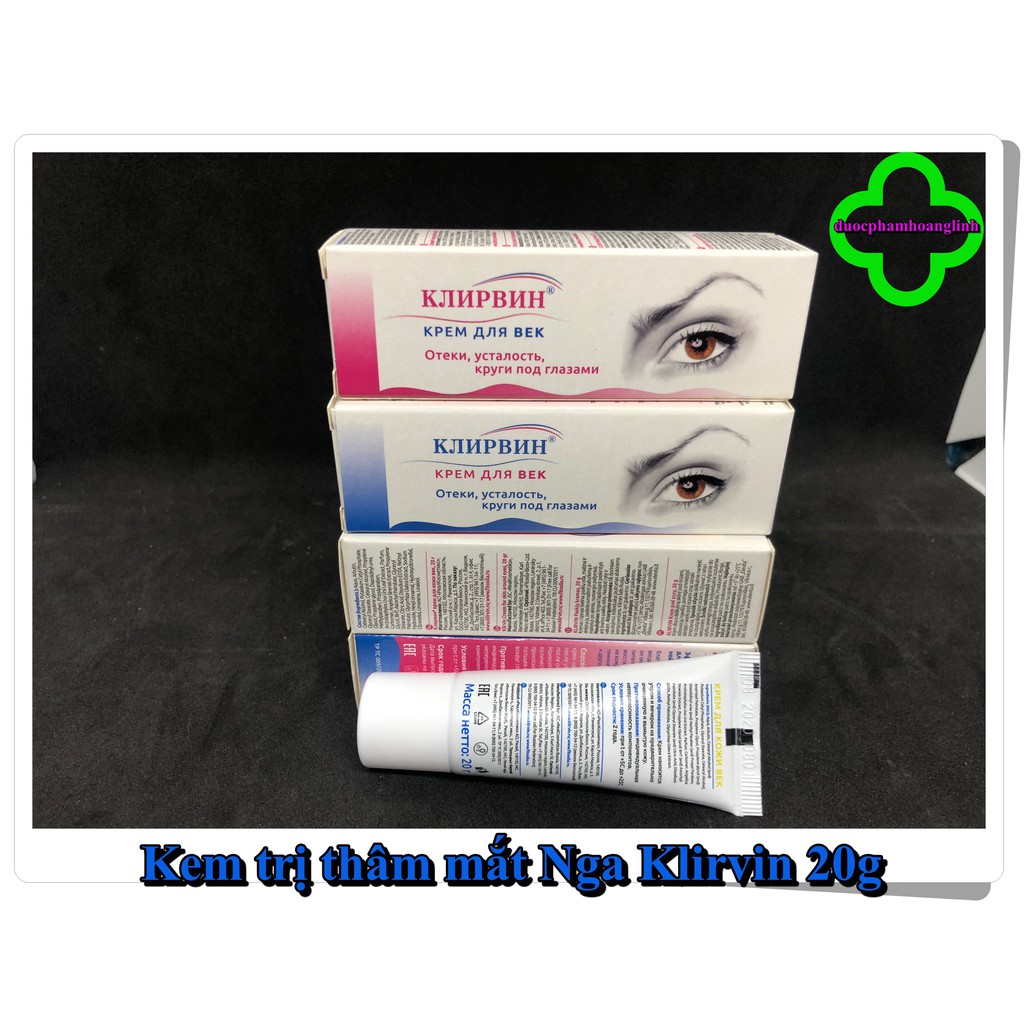 Kem Thâm Mắt Nga Klirvin 20g - Thành phần tự nhiên | BigBuy360 - bigbuy360.vn