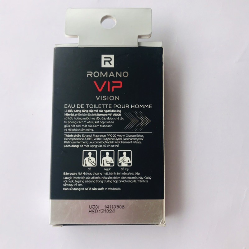 Nước hoa Romano VIP vision 18ml | BigBuy360 - bigbuy360.vn