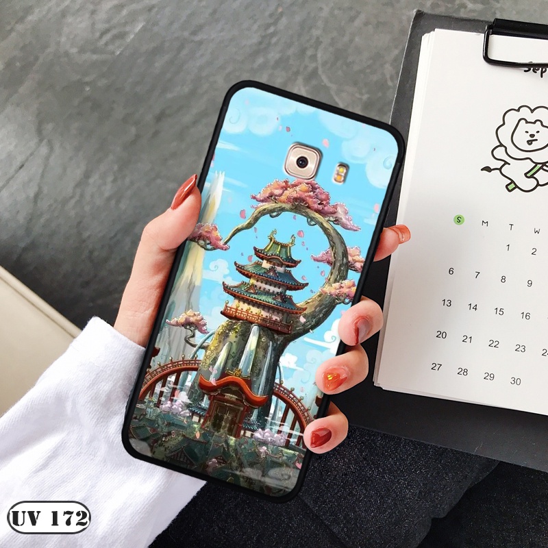 Ốp nhám viền dẻo cho điện thoại Samsung Galaxy C9 Pro