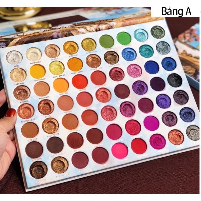 Bảng Phấn Mắt 63 ô mầu Glazzi