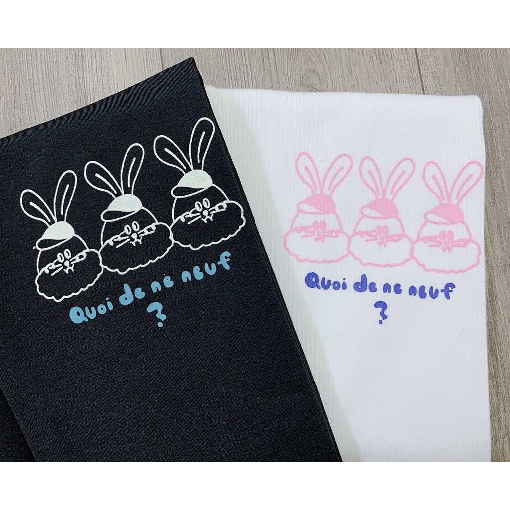 Bộ nỉ da cá hình thỏ cho bé gái BMI024