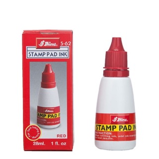 Mực dấu Shiny màu xanh, đỏ - văn phòng phẩm - HOKAMI STORE