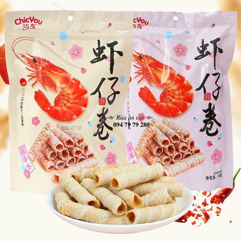 SNACK TÔM CUỘN