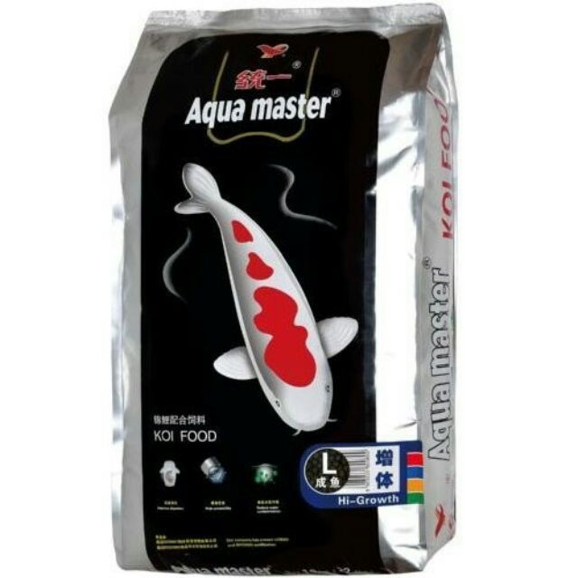 Thức ăn cá Koi tăng trưởng Hi-Growth Aqua Master 10KG