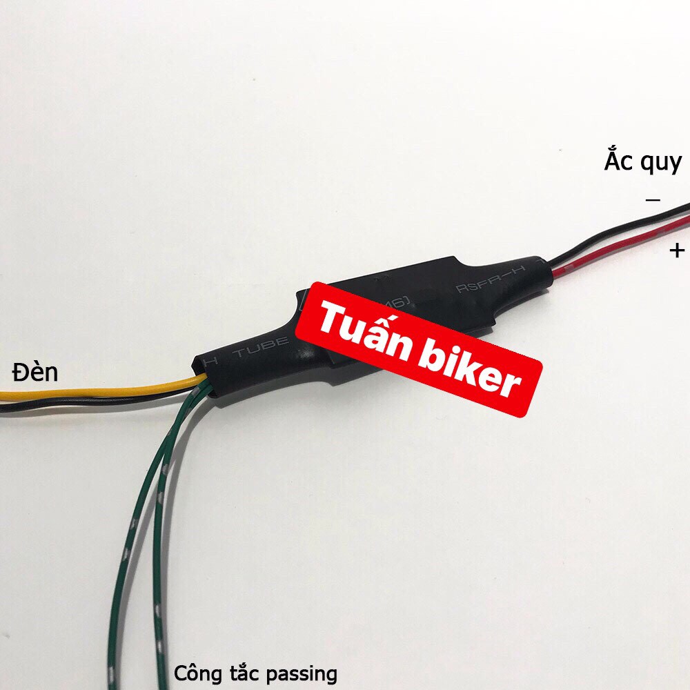 Mạch Passing 3s ( gắn Đèn L4 , L4x , L6 ...) Tặng kèm công tắc passing