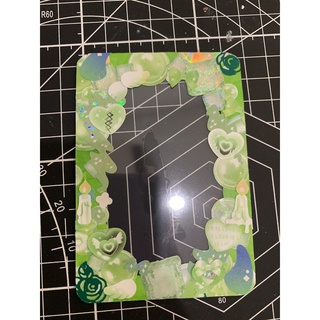 Toploader decor màu xanh lè xanh lét size B8  (mn đọc kĩ mô tả nha)