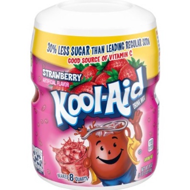 Bột Pha Nước Trái Cây Kool Aid 538g,BỘT PHA NƯỚC TRÁI CÂY KOOL AID MỸ 538g