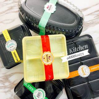 TEM STICKER DÁN HỘP BÁNH SET 5 TỜ