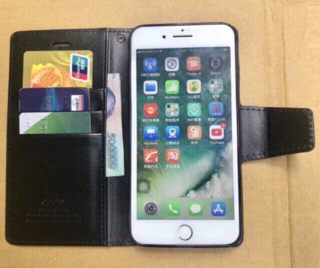 Ốp bao da kiêm ví ip6/ip6s/ip6spl/ip7/ip7pl/ip8/ip8pl/ipx/ipxr/ipxsmax/ip11/ip11pro/ip11promax