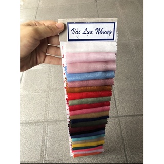 VẢI LỤA NHUNG MAY ÁO DÀI, BÀ BA✌️