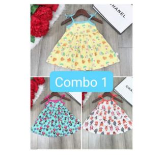 Combo 3 váy bé gái