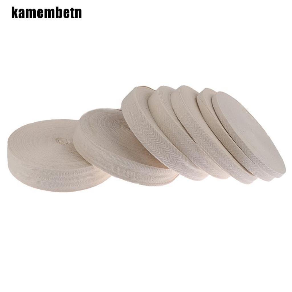 Cuộn dây vải cotton làm đồ thủ công tiện lợi 50m