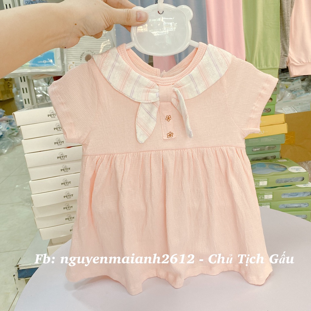 [ GOODMAMA ] Váy cộc tay cho bé từ 6 tháng đến 3 tuổi hãng Goodmama