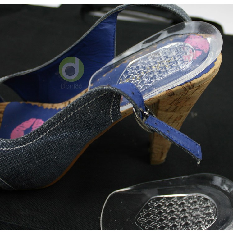 Một cặp lót giày silicon chống thốn gót khi mang giày cao gót, giày tây công sở dùng được cho nam nữ PK41