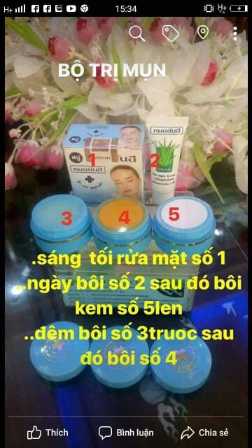 Combo 5 hộp Kem ngọc trai happy white