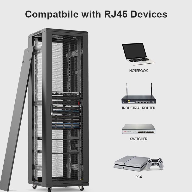 Zoerax cat6a cat6 cat5e rj45 Qua Kết Nối Mạng Lan ftp / utp 8p8c 30 Mạ Vàng