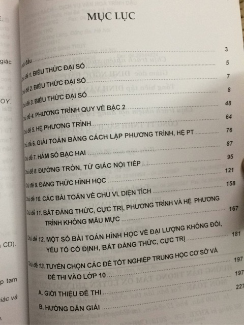 Sách - Hướng dẫn trọng tâm Ôn luyện thi vào lớp 10 môn Toán