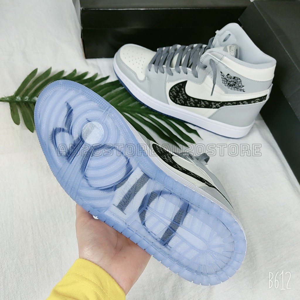 Giày Thể Thao Nam Nữ Sneaker Màu Xám Dio 1 Low Phong Cách Đường Phố | BigBuy360 - bigbuy360.vn