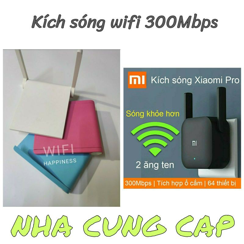 KÍCH SÓNG WIFI XIAOMI PRO, NANO 300Mbps