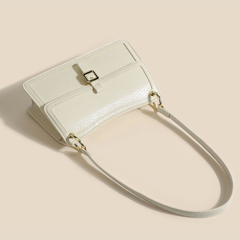 IELGY Túi Dưới Cùng Màu Sắc Tương Phản Phong Cách Retro niche Cao Cấp Dành Cho Nữ