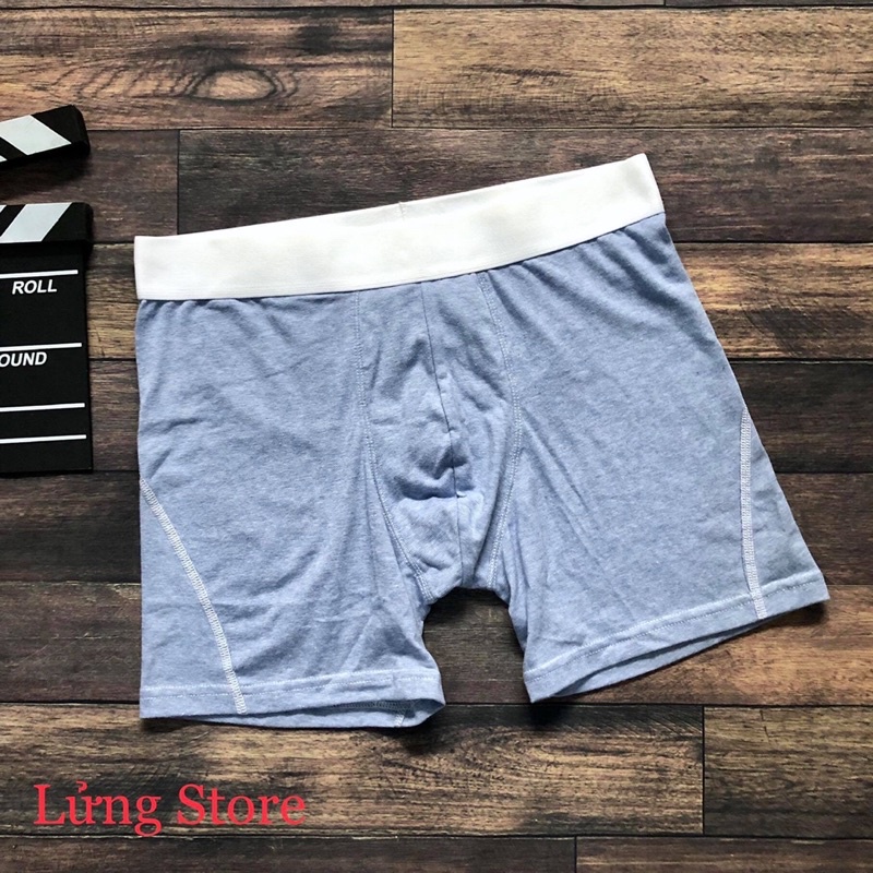 COMBO 03 QUẦN LÓT NAM BOXER HM H&M(màu ngẫu nhiên)