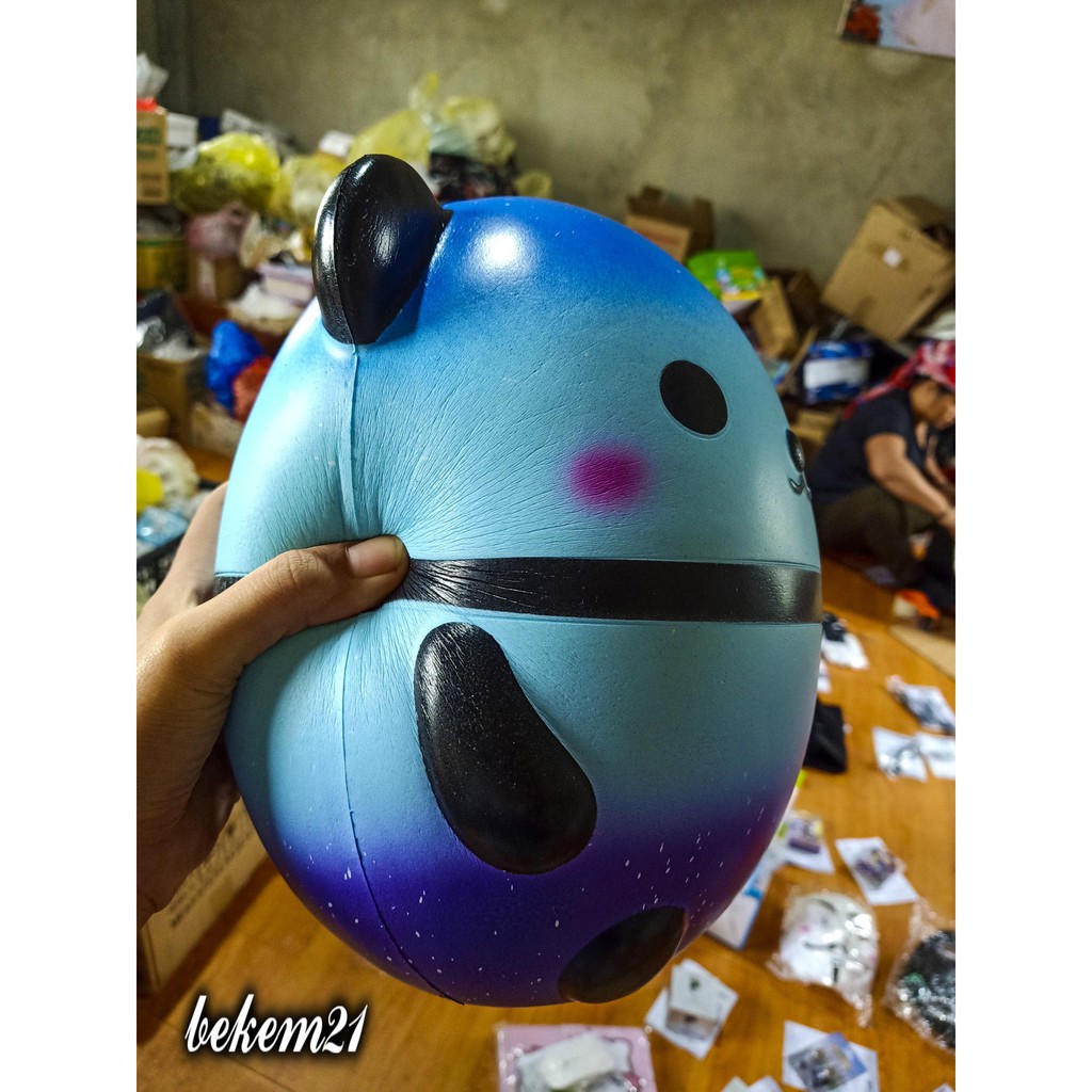 ĐỒ CHƠI SQUISHY GẤU TRÚC XANH CỰC ĐẠI KHỔNG LỒ SIÊU ĐÁNG YÊU