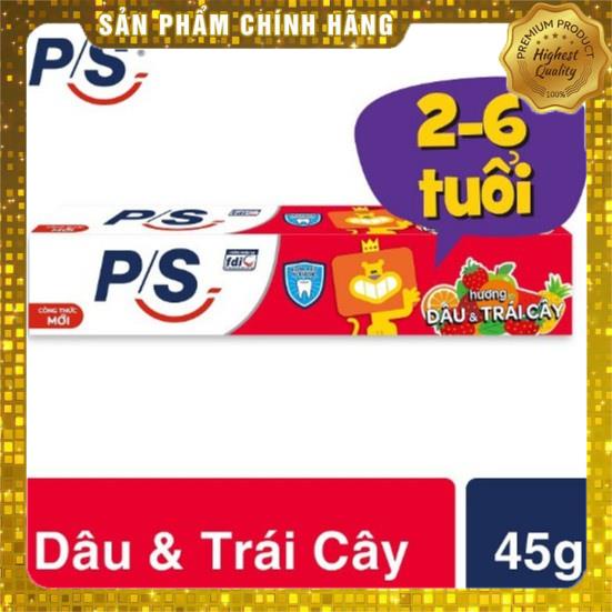 Kem Đánh Răng P/S Bé Ngoan Hương Dâu - Cam 35g - 45g