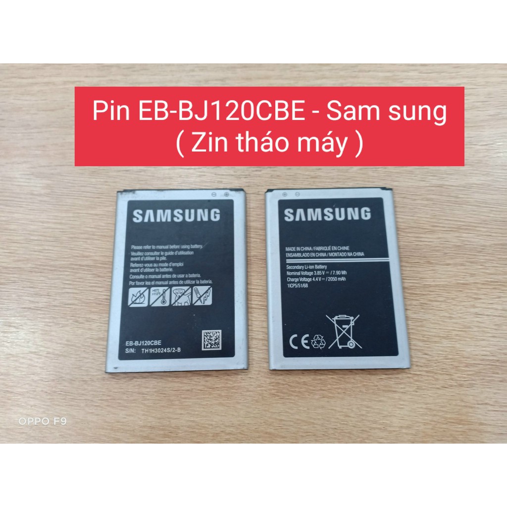 Pin J1- 2016-EB-BJ120CBE - Sam sung - (Zin tháo máy)