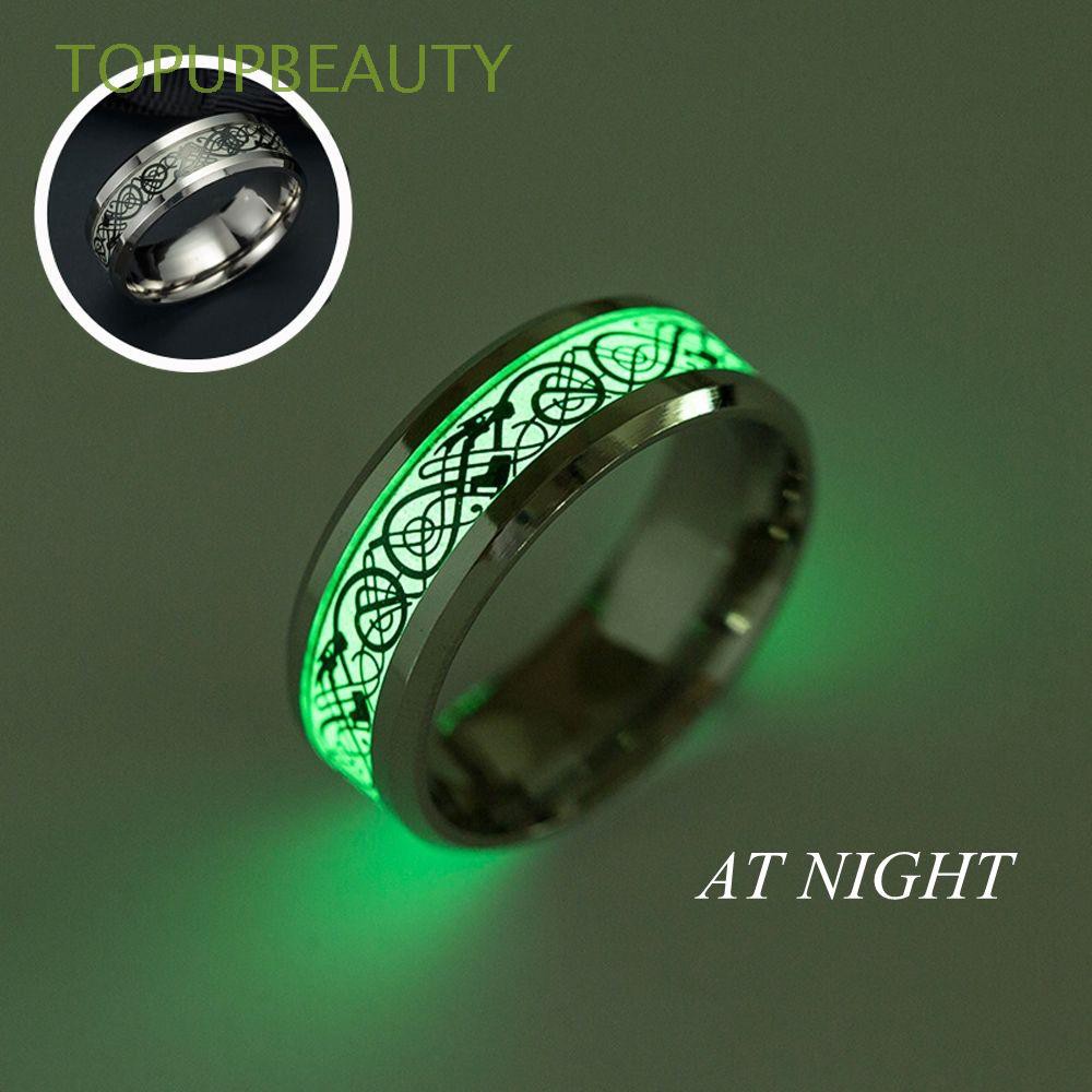 Nhẫn mặt đá phát sáng MÃ SP BY4393