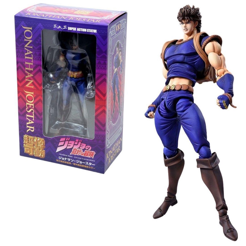 Mô hình JoJo's Bizarre Adventure Jonathan Joestar Chozokado 17cm MEDICOS ENTERTAINMENT CHÍNH HÃNG MỸ JBAME02