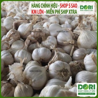 Tỏi Khánh Hòa - Dori Thơm 1kg - Trồng từ giống tỏi Lý Sơn, củ to hơn tỏi Lý Sơn và thơm gần bằng tỏi Lý Sơn
