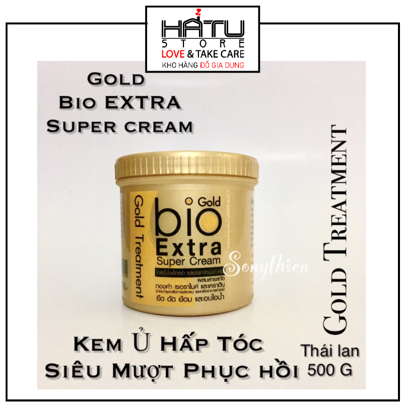 Hũ ủ tóc bio gold Thái Lan siêu thơm siêu mềm mượt 500ml