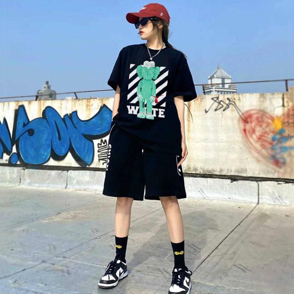 Áo thun unisex tay lỡ form rộng , áo phông nam nữ form rộng chất cotton mát mịn thấm hút mồ hôi in hình