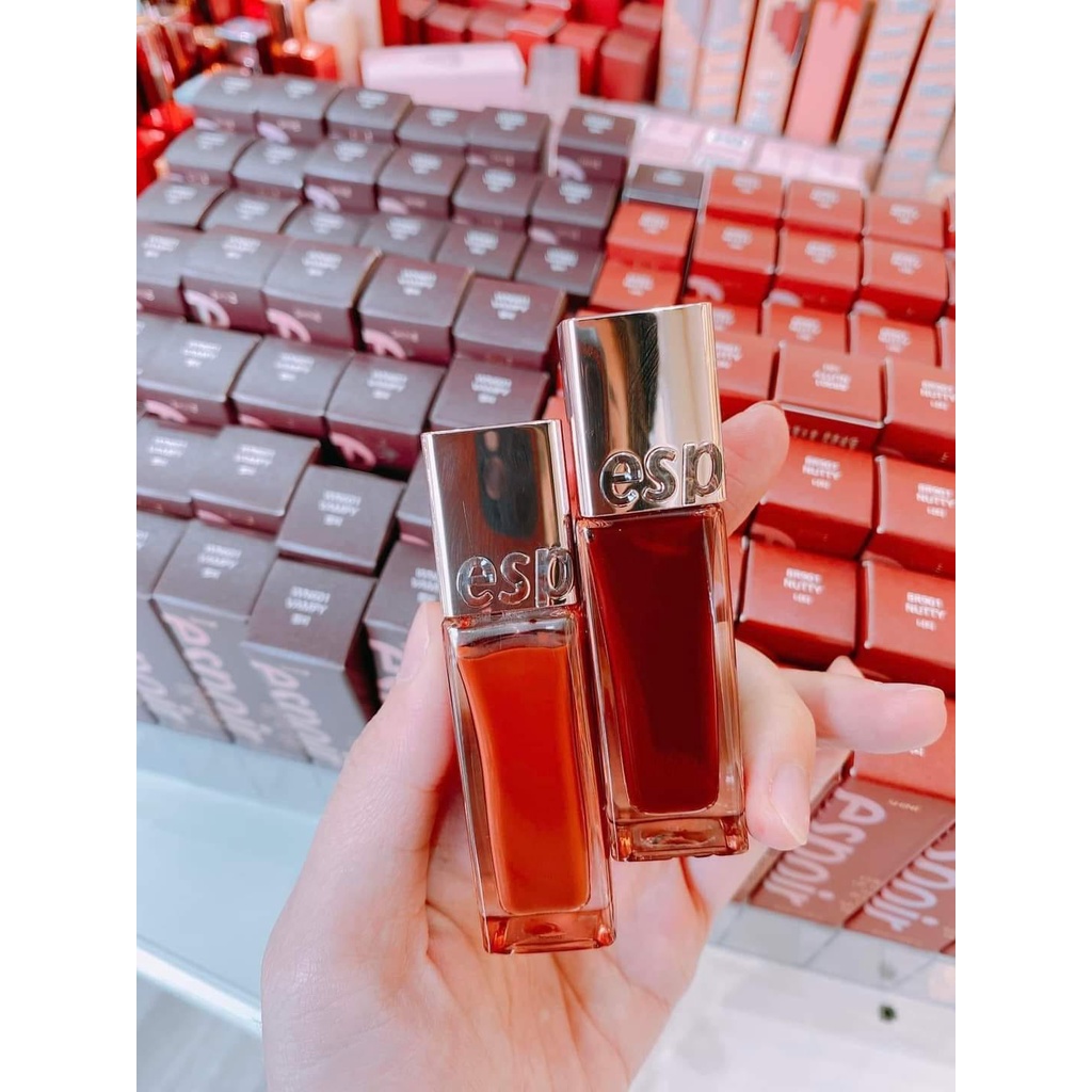 (CÓ SẴN) Son tint bóng ESPOIR Espoir  Nutty (đỏ đất)
