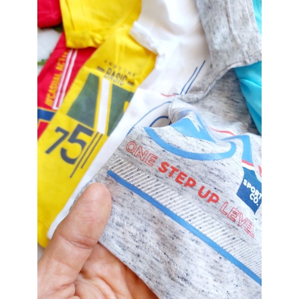 Áo cộc tay bé trai Dokma - Chất cotton hữu cơ mềm mại, thoáng mát