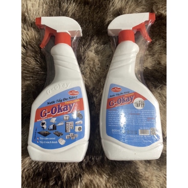 Nước tẩy rửa đa năng , tẩy xoong nồi , tẩy cặn canxi G okay 600ml