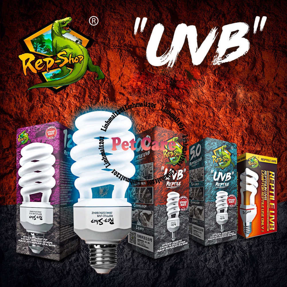 Đèn UVB 5.0 10.0 bò sát