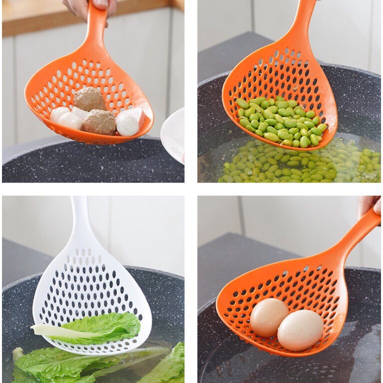 [SIZE LỚN] VÁ VỚT BÚN, VÁ VỚT ĐỒ HẤP ĐỒ LUỘC CỰC NHANH CHỊU NHIỆT TỐT - DỤNG CỤ VỚT ĐỒ LUỘC VỚT RAU VỚT BÚN RÁO NƯỚC