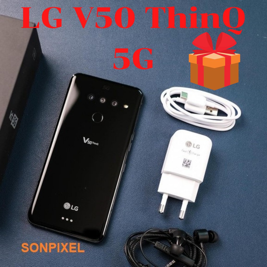 LG V50 ThinQ 5G, Điện Thoại 3 Camera Snapdragon 855, 6GB/128GB Màn 2k, Chơi Liên Quân/Pubg Mượt Sonpixel